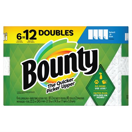 Select-A-Size Paper Towels 6 double rolls