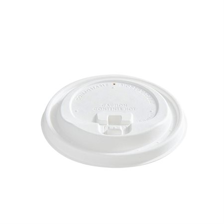 Lid for Paper Cup 10-20 oz, with hole cover