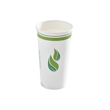 PLA Lined Compostable Paper Cups 20 oz