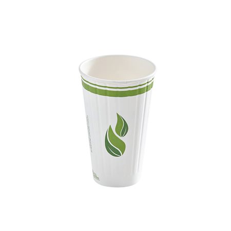 Insulated Compostable Cup 16 oz package of 40