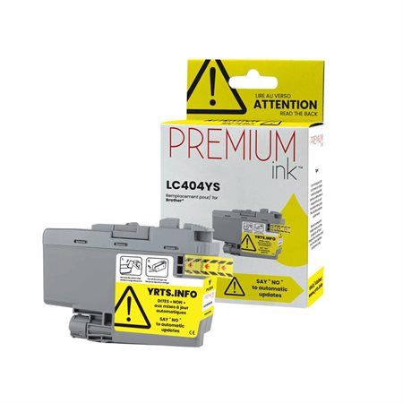 Brother LC404 Compatible Inkjet Cartridge yellow