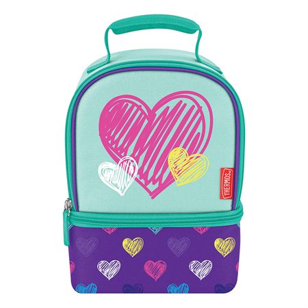 Lunch Box double hearts
