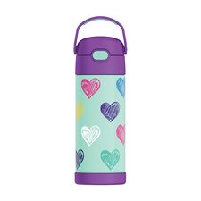 FUNtainer Water Bottle hearts