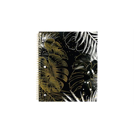 Spiral Notebook tropical leaves