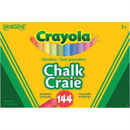 Craie sans poussière Sanigene® variées