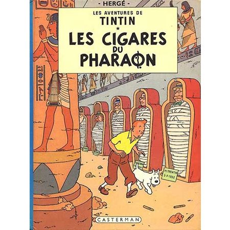 Les Cigares du Pharaon, tome 4, Les Aventures de Tintin