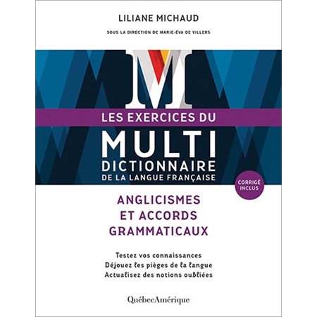 Les exercices du multidictionnaire de la langue française
