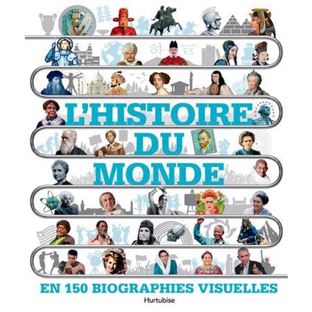 L'histoire du monde en 150 biographies visuelles  1X (N / R) BRISÉ