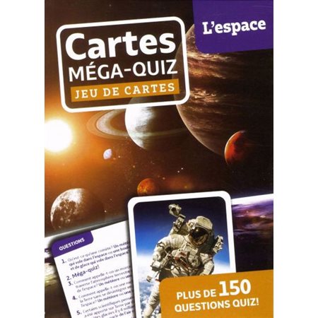 Cartes Méga-Quiz: L'Espace