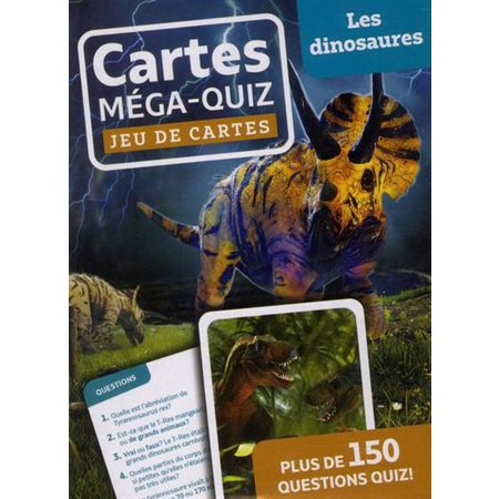 Cartes Méga-Quiz; Les Dinosaures