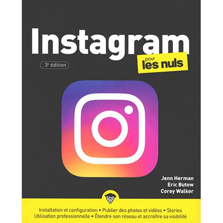 Instagram pour les nuls  (1 X N / R ) BRISÉ