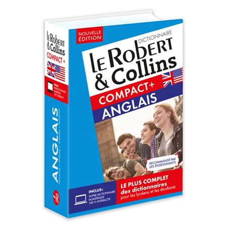 Robert & Collins angliais compact -:  français-anglais B1-C1