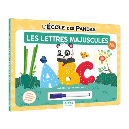 L'école des pandas : mes lettres majuscules