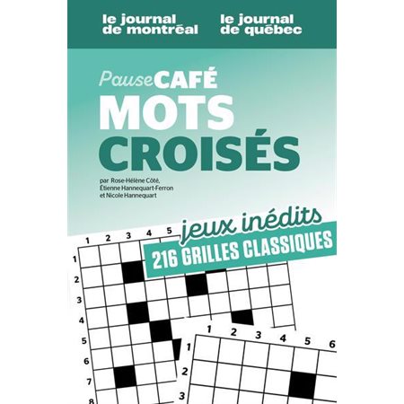 Mots croisés - Vol. 2 - Nº 1 : Jeux inédits - 216 grilles classiques