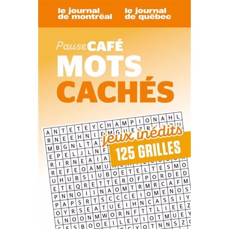 Mots cachés - Vol. 2 - Nº 1 : Jeux inédits - 125 grilles