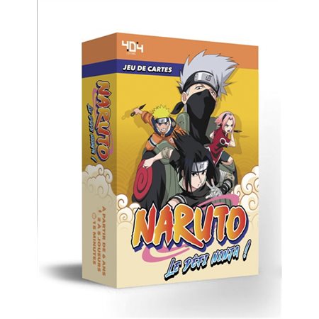 Naruto Mon jeu de cartes Le défi ninja !