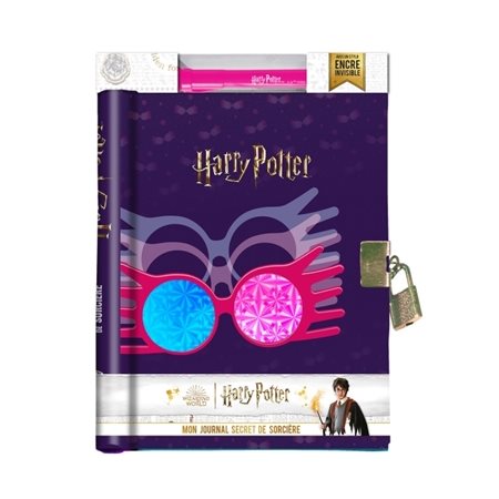 Harry Potter : Mon journal secret de sorcière (avec encre invisible)
