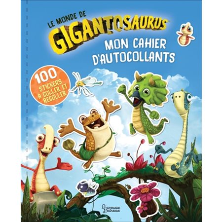 Mon cahier d'autocollants, Le monde de Gigantosaurus