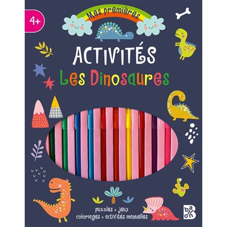 Mes premières activités : les dinosaures : puzzles, jeux, coloriages, activités manuelles