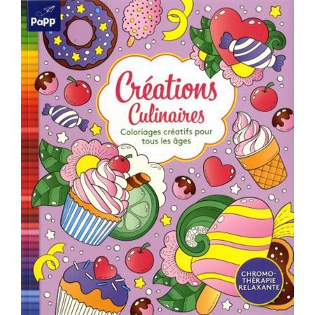 Créations culinaires : coloriages créatifs pour tous les âges