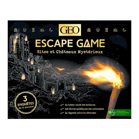 Coffret; Escape Game: Sites et Chàteaux Mystérieux