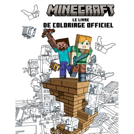 Minecraft : Le livre de coloriage officiel