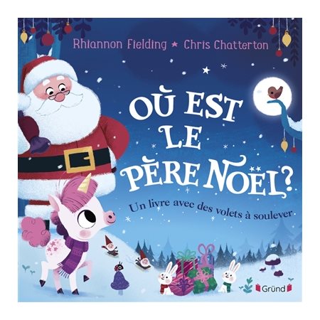 Où est le Père Noël ? : un livre avec des volets à soulever