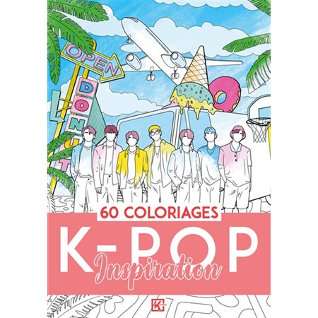 K-pop inspirations : 60 coloriages