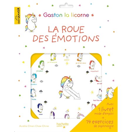 La roue des émotions : Gaston la licorne