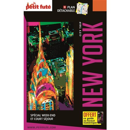 Petit Futé: New York +plan détachable 2023-2024