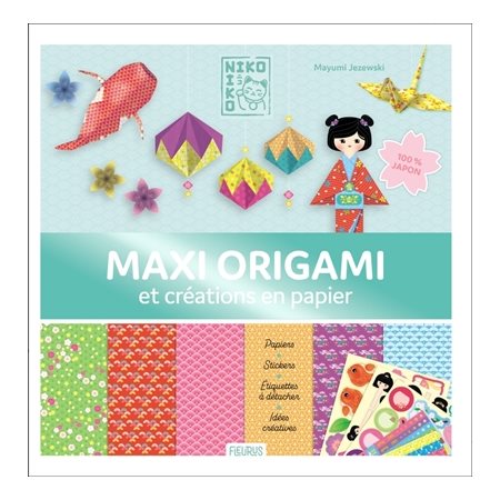 Niko-niko : maxi origami et créations en papier, Mes origamis