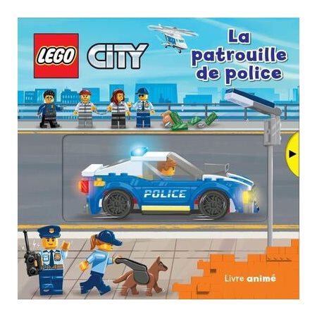 La patrouille de police : livre animé, Lego City