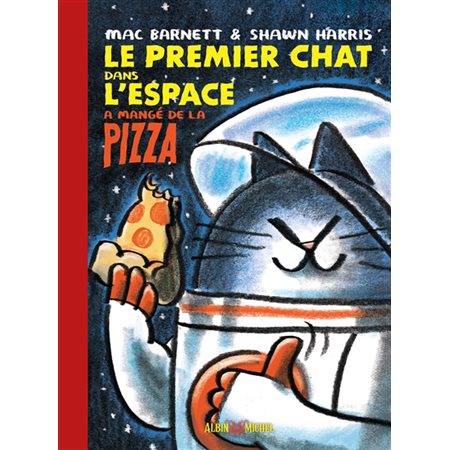Le premier chat dans l'espace a mangé de la pizza