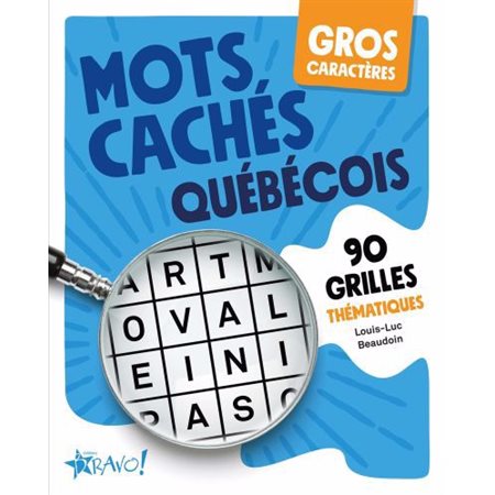 Mots cachés québécois gros caractères