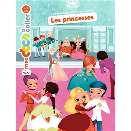 Les princesses (autocollants) ( 1 x NR )